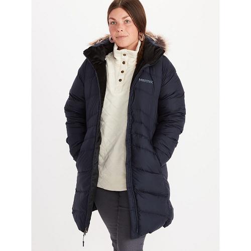 Marmot Montreal Jackets - Womens Parka Navy CA2465018 Canada